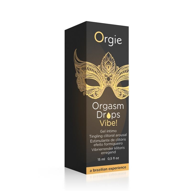 Orgie - Orgasm Drops 可食用冰火麻刺高潮滴劑 - 15ml