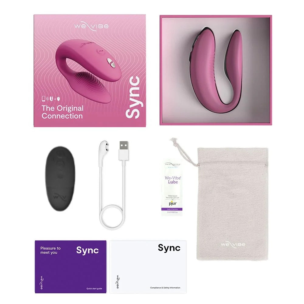 We-Vibe Sync 2 情侶共用震動器 - 粉紅色