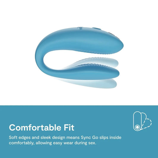 We-Vibe - Sync Go 情侶共用震動器 - 藍色