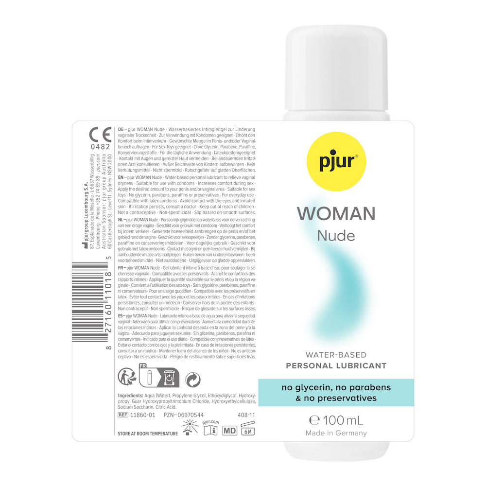 Pjur - 女性專用水性舒敏潤滑劑 - 30ml