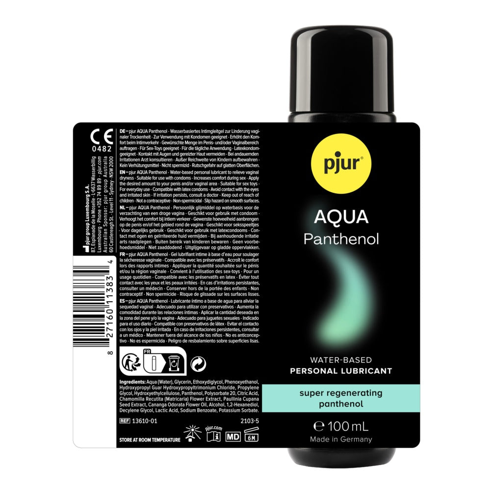 Pjur - 水性泛醇 水性潤滑劑 - 30ml