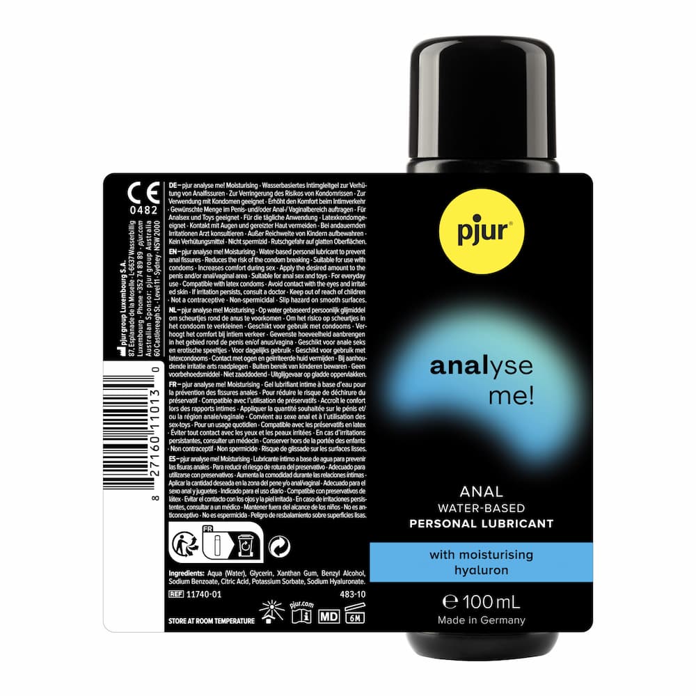 Pjur - Analyse me! 輕鬆肛交玻尿酸水性潤滑劑 - 30ml