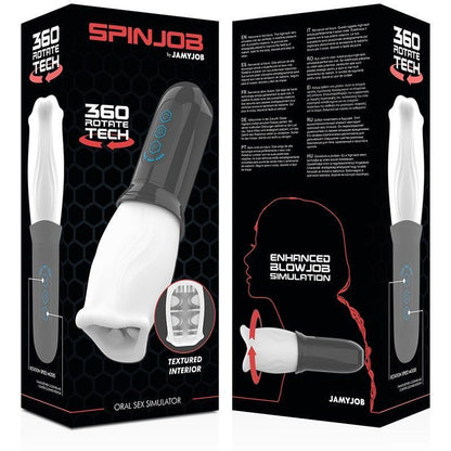 Jamyjob - Spinjob 口交模擬器 - 黑色