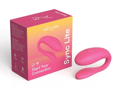 We-Vibe - Sync Lite 情侶共用震動器 - 粉紅色