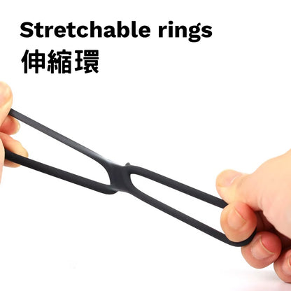 KIKO - ThrustingVibe Pro 抽插式前列腺震動按摩器 - 黑色