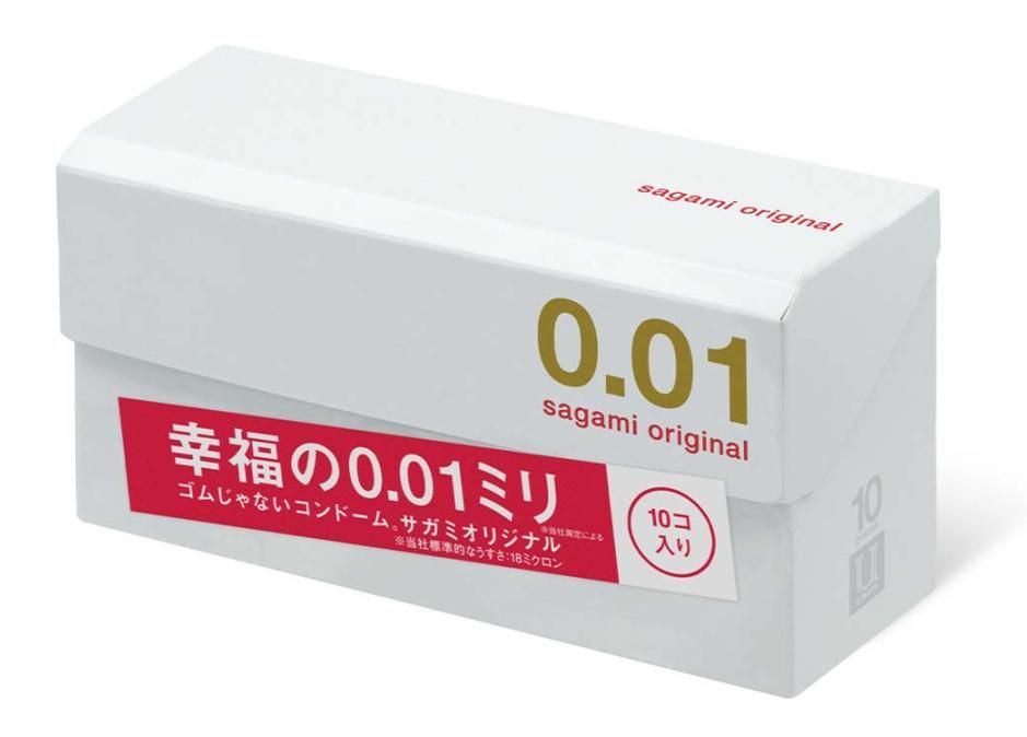 Sagami - 0.01 安全套 10片裝