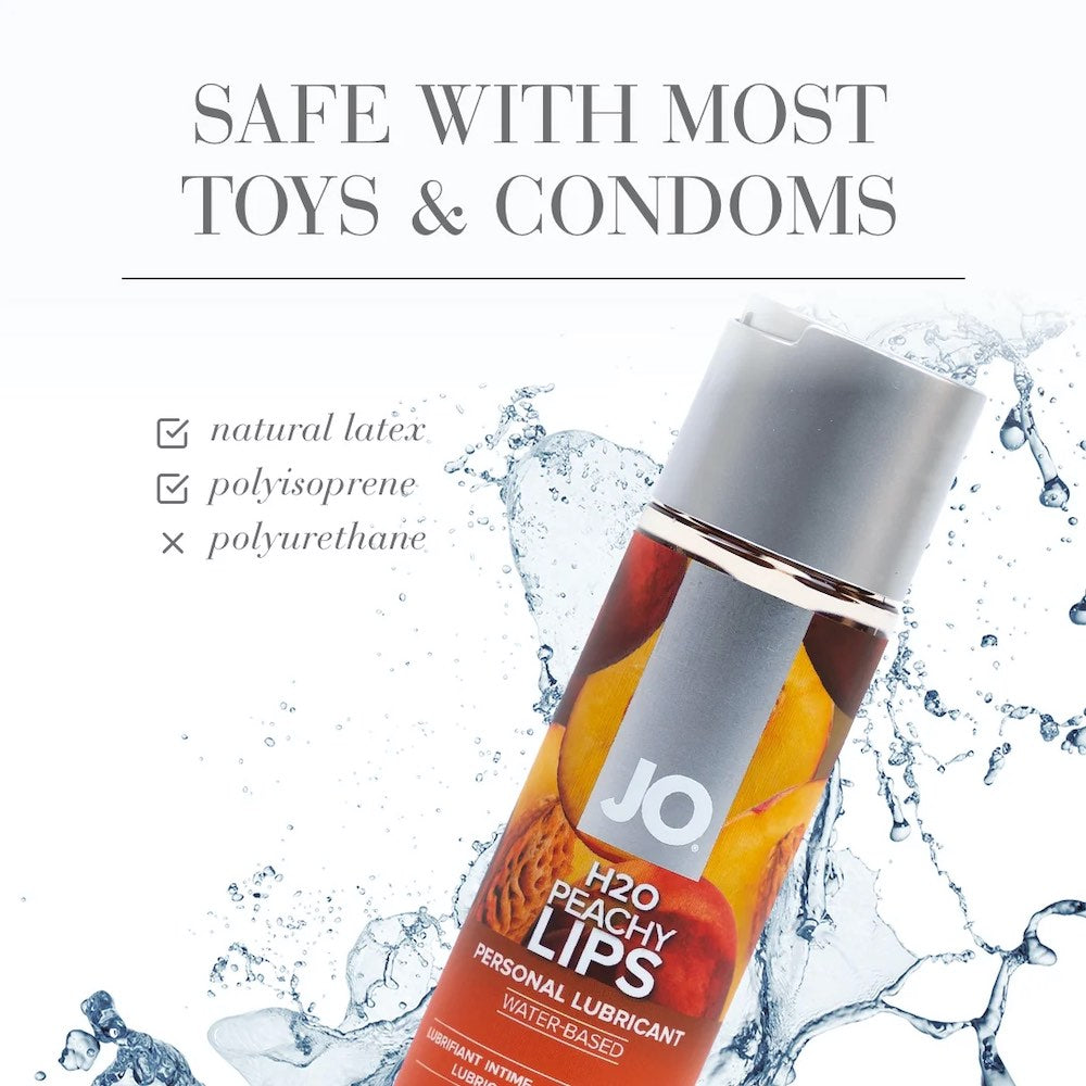 JO - H2O 蜜桃味水性潤滑劑 - 120ml