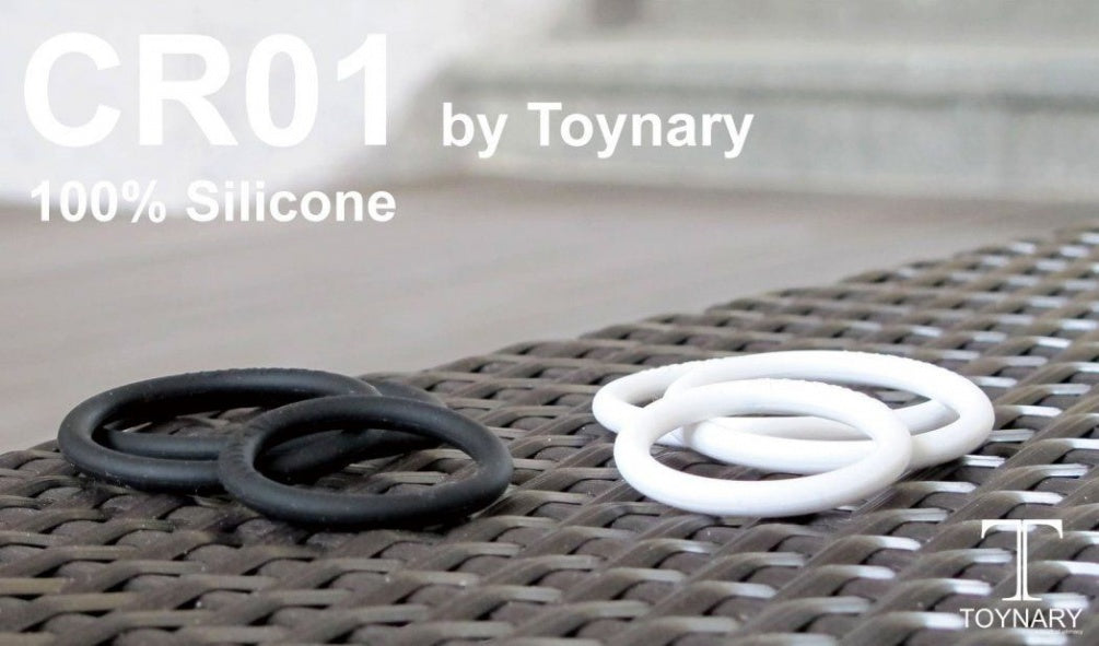 Toynary - CR01 正常陰莖環  黑色