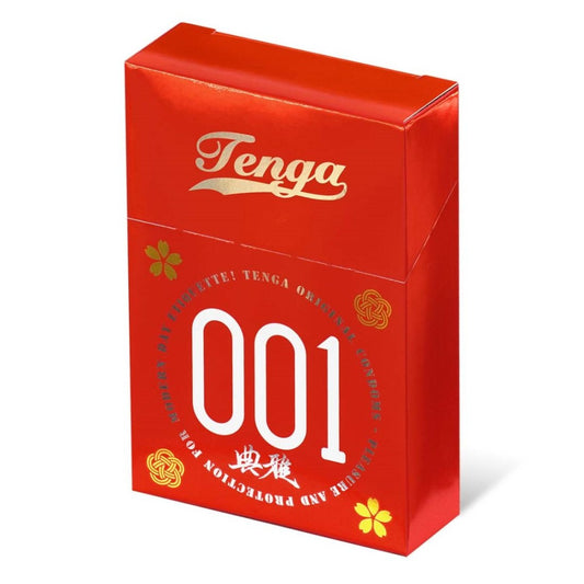 Tenga - 001 複合型 PU 聚氨酯 安全套 3片裝