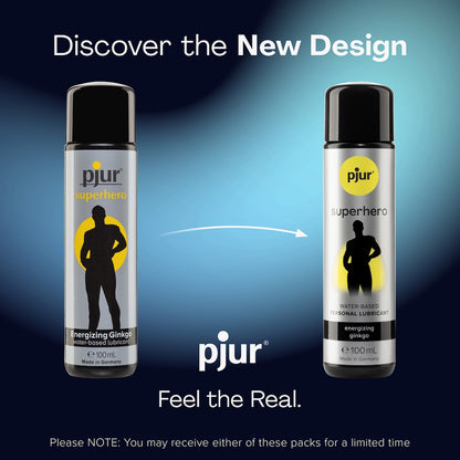 Pjur - 超級英雄活力提升水性潤滑液 - 30ml