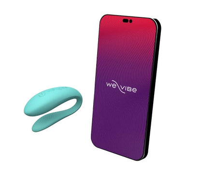 We-Vibe - Sync Lite 情侶共用震動器 - 水藍色