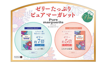 Okamoto - Pure Margaret 增量啫喱安全套 - 12個裝