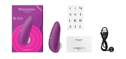 Womanizer - Starlet 3 入門級陰蒂吸啜器 - 紫色