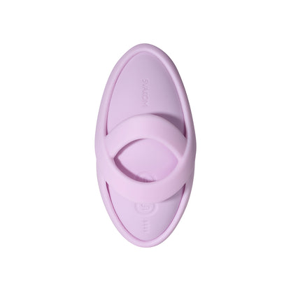 SVAKOM - Echo 2 APP控制柔軟指尖震動器 - 粉紫色
