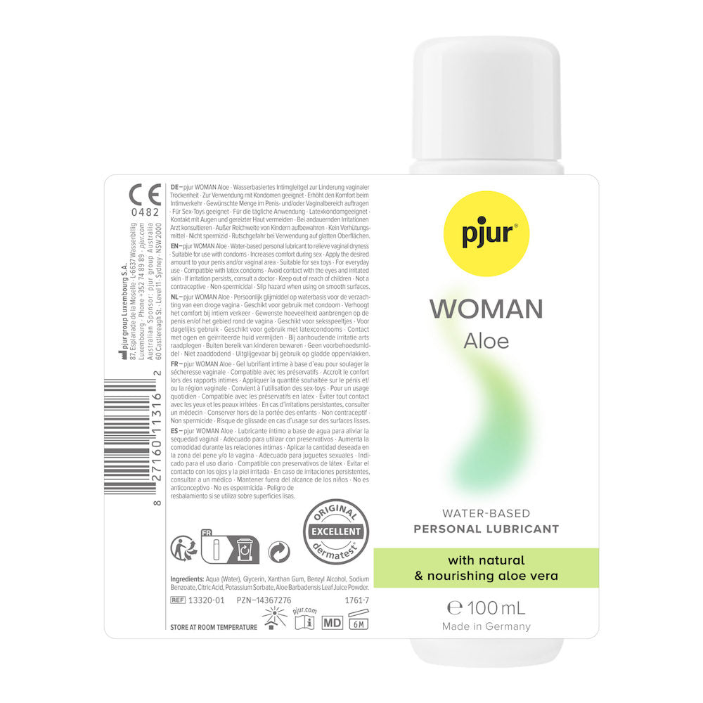 Pjur - 女性專用蘆薈水性潤滑劑 - 100ml