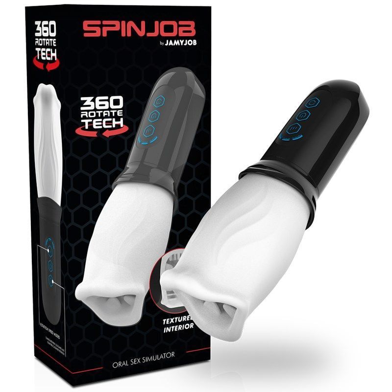 Jamyjob - Spinjob 口交模擬器 - 黑色