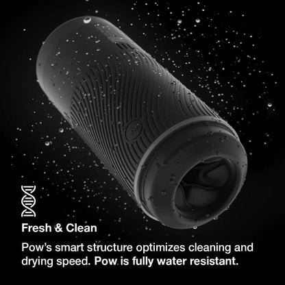 Arcwave - Pow Shake IT Up 真空吸啜感手動自慰器 - 黑色