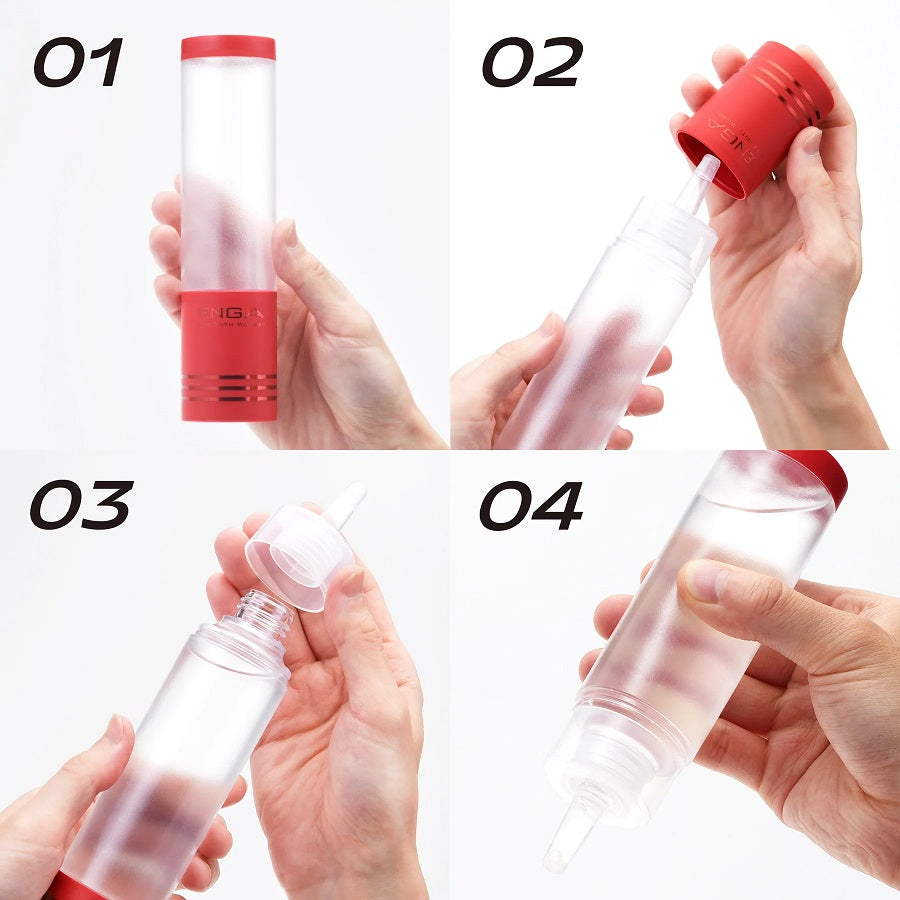 Tenga - 白色黏貼型潤滑劑充填裝 - 170ml