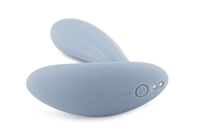 SVAKOM - Erica APP 控制穿戴式震動器 - 灰藍色