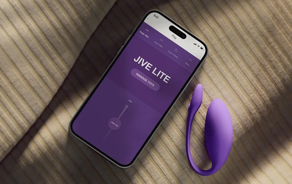 We-Vibe - Jive Lite - 入門級穿戴式藍芽連線震動器 - 紫色