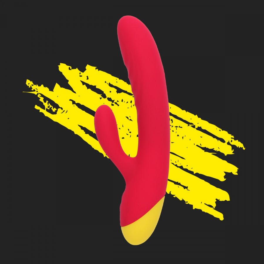 Romp - Jazz 兔子按摩棒 - 紅色