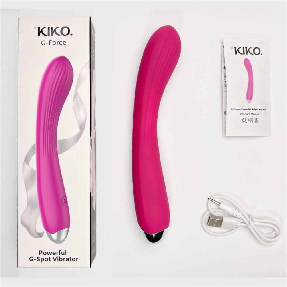 KIKO - G-Force Powerful G-Spot Vibrator - Rose Red
