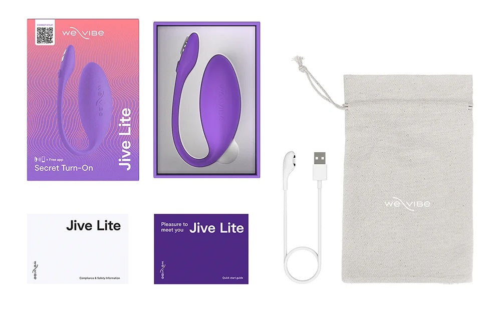 We-Vibe - Jive Lite - 入門級穿戴式藍芽連線震動器 - 紫色