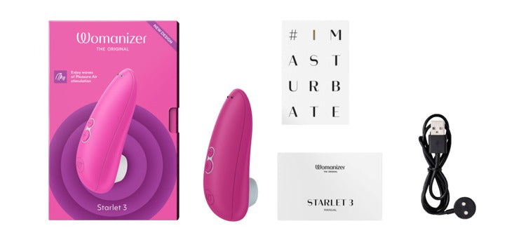 Womanizer - Starlet 3 入門級陰蒂吸啜器 - 粉色