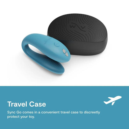 We-Vibe - Sync Go 情侶共用震動器 - 藍色