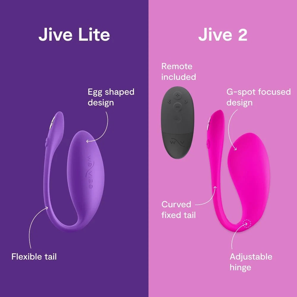 We-Vibe - Jive Lite - 入門級穿戴式藍芽連線震動器 - 紫色