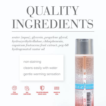 JO - H2O 暖感水性後庭潤滑劑 - 60ml