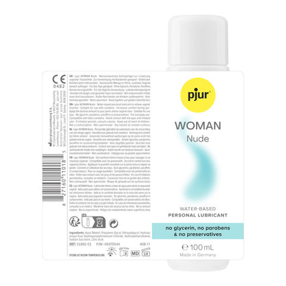 Pjur - 女性專用水性舒敏潤滑劑 - 30ml