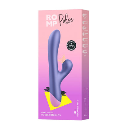 Romp - Pulse Suction Rabbit 陰蒂吸啜兔子按摩棒 - 紫色
