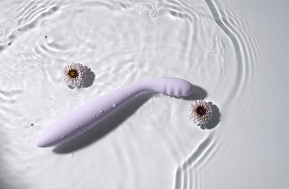 SVAKOM - Cici 2 幼身可彎曲陰蒂/G點智能按摩棒 - 淺紫色