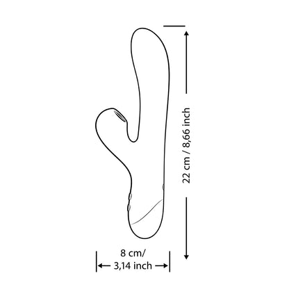 Romp - Pulse Suction Rabbit 陰蒂吸啜兔子按摩棒 - 紫色