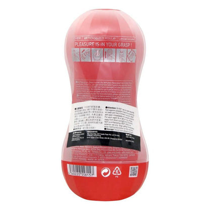 Tenga - Air-Tech Squeeze 重複使用型真空杯 標准型 - 紅色
