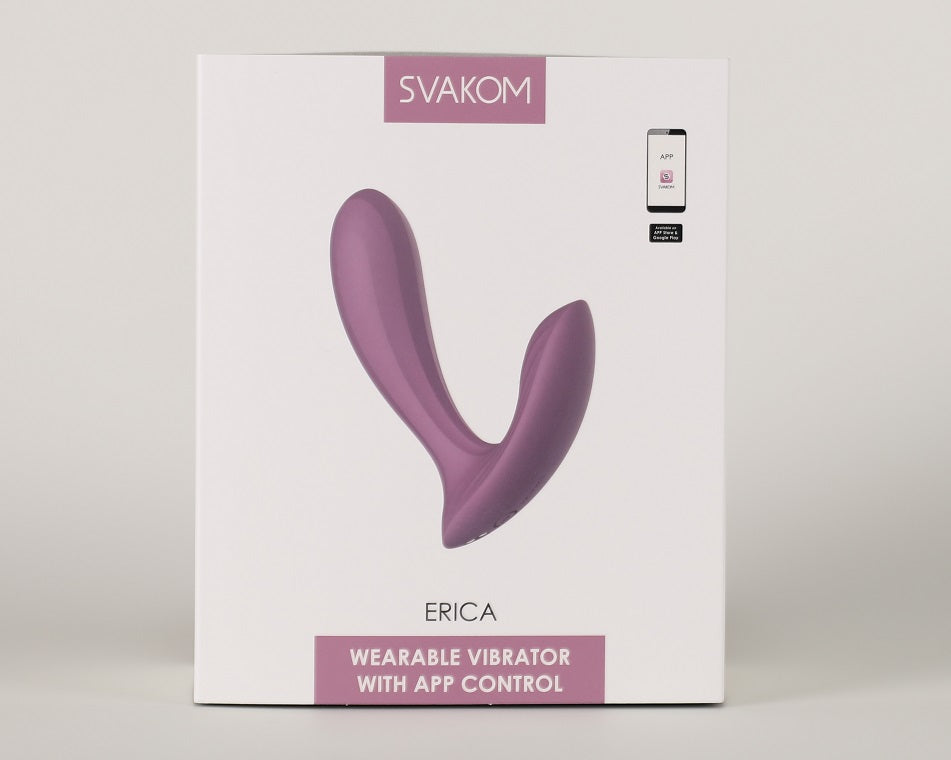 SVAKOM - Erica APP 控制穿戴式震動器 - 浪漫玫瑰