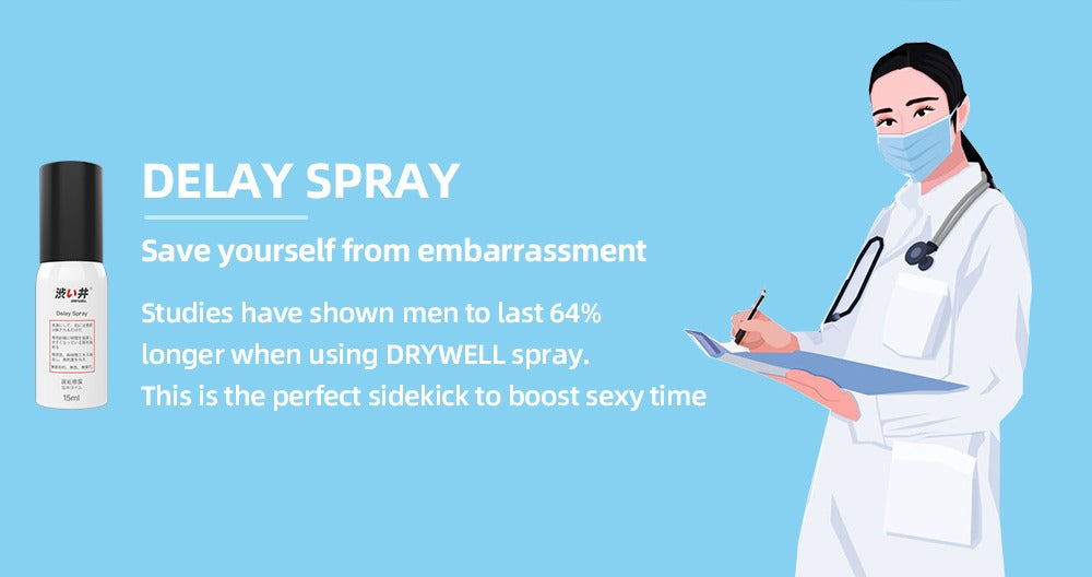 Drywell - 升級溫和天然配方 男士延遲噴霧 - 15ml