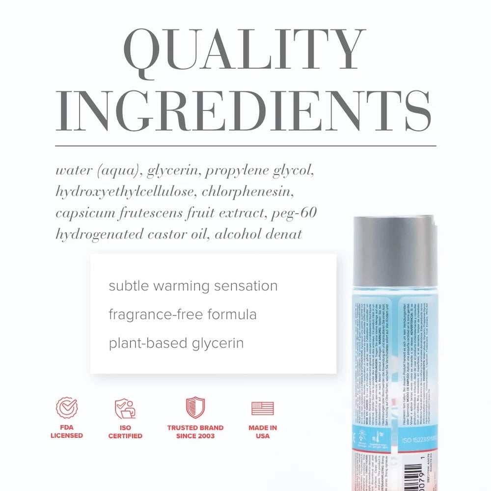 JO - H2O 暖感水性潤滑劑 - 30ml