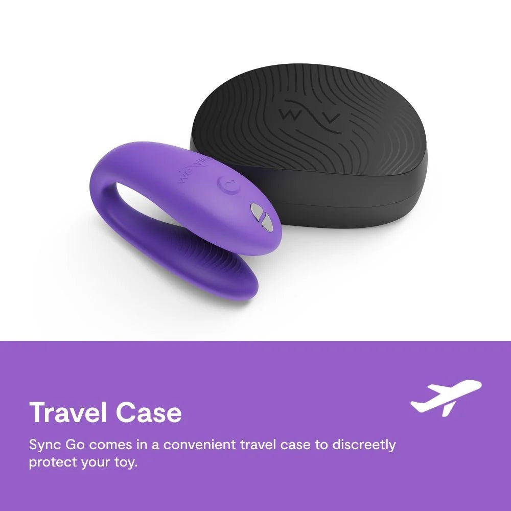 We-Vibe - Sync Go 情侶共用震動器 - 淺紫色