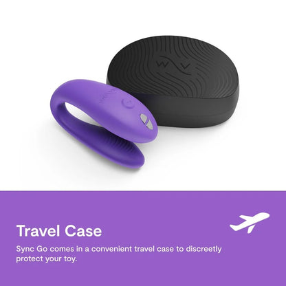 We-Vibe - Sync Go 情侶共用震動器 - 淺紫色