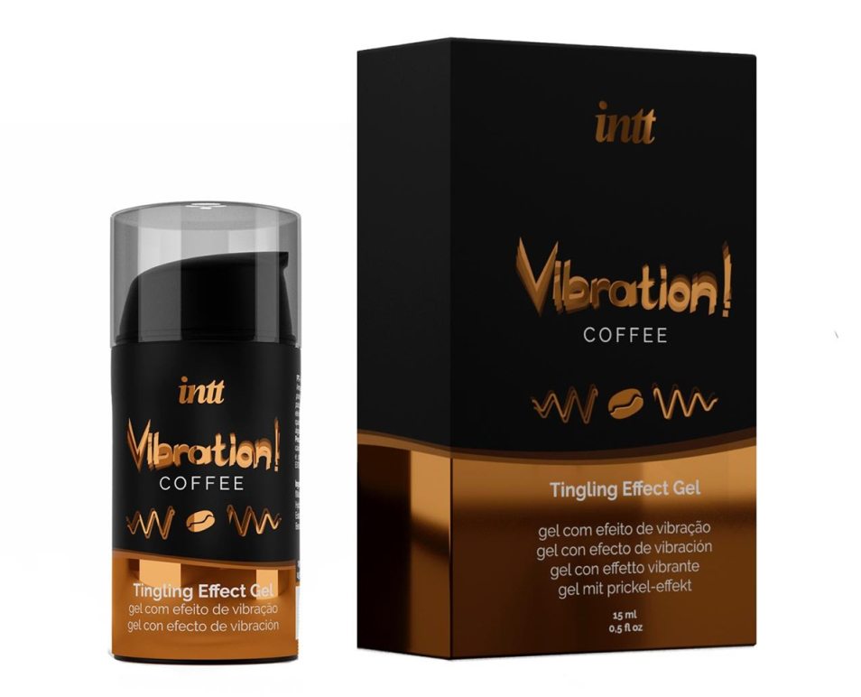 INTT - Vibration! 咖啡味全性別刺激凝膠 - 15ml