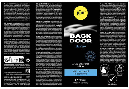 Pjur - Back Door 後庭舒緩&放鬆噴霧 - 20ml
