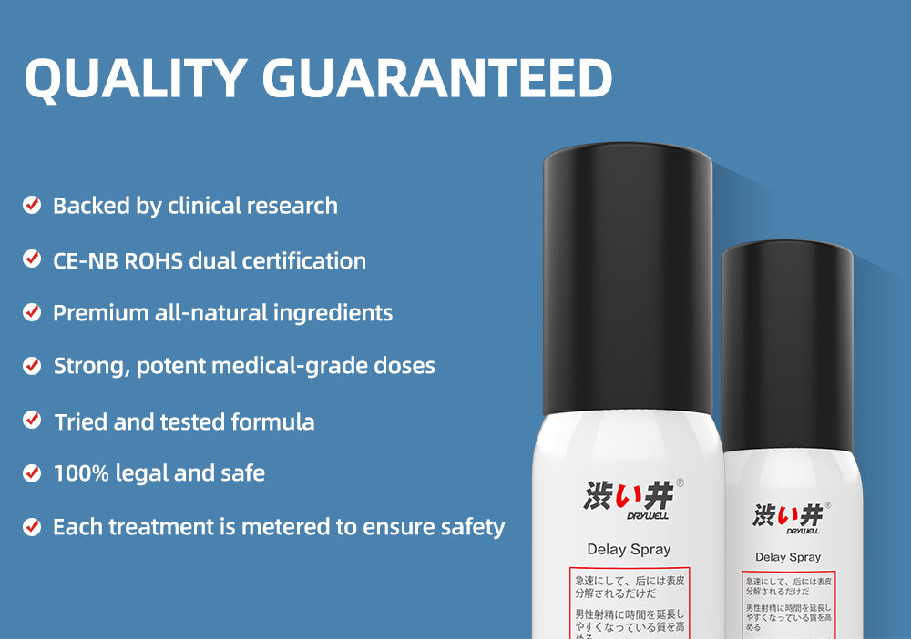 Drywell - 升級溫和天然配方 男士延遲噴霧 - 15ml