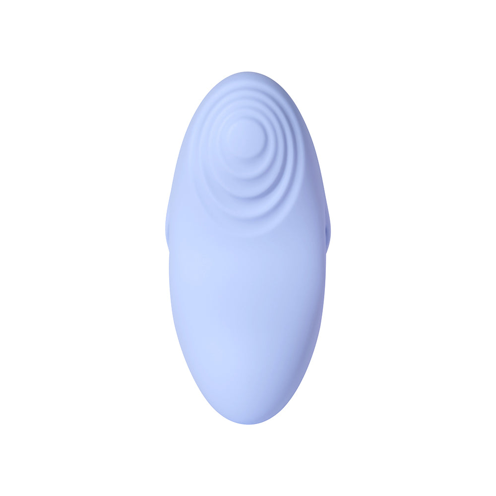 SVAKOM - Echo 2 APP控制柔軟指尖震動器 - 天藍色
