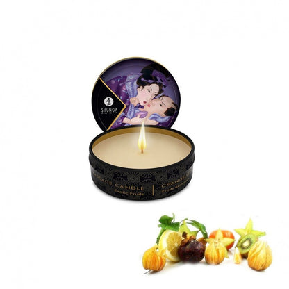 Shunga - 熱帶水果按摩蠟燭 - 30ml