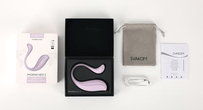 SVAKOM - Phoenix Neo 2 APP 控制震蛋 - 淺紫色