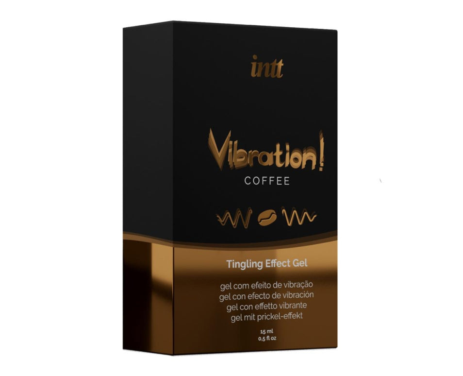 INTT - Vibration! 咖啡味全性別刺激凝膠 - 15ml