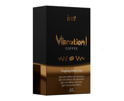 INTT - Vibration! 咖啡味全性別刺激凝膠 - 15ml