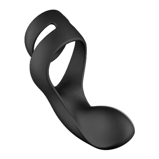 SVAKOM - Benedict 震動雙重陰莖環 - 黑色